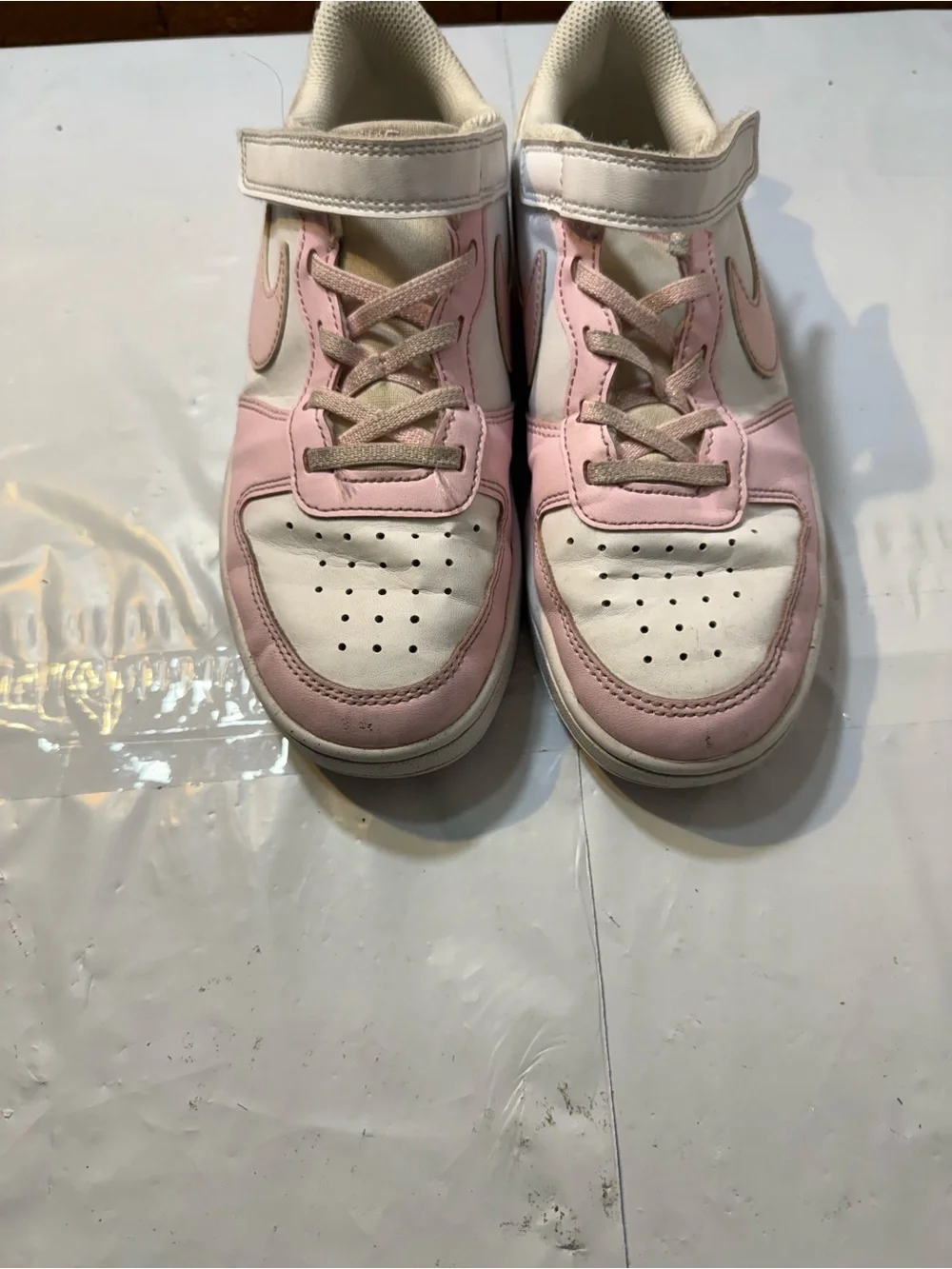 Nike Court Borough Low Recraft girls sneakers size 3Y